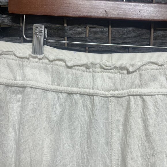 Free People Movement Wide Legged Pants Off White Size Large - Picture 5 of 8